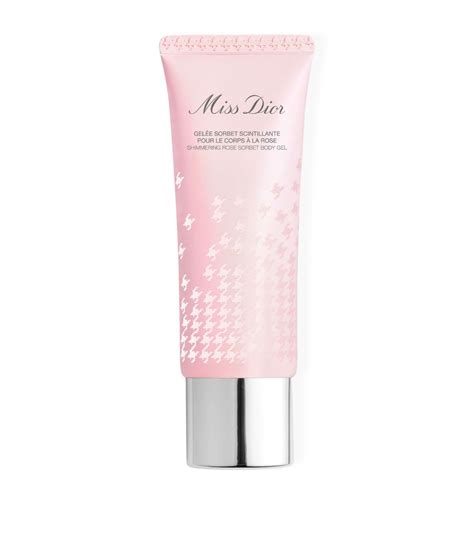 miss dior body glitter|dior rose sorbet gel.